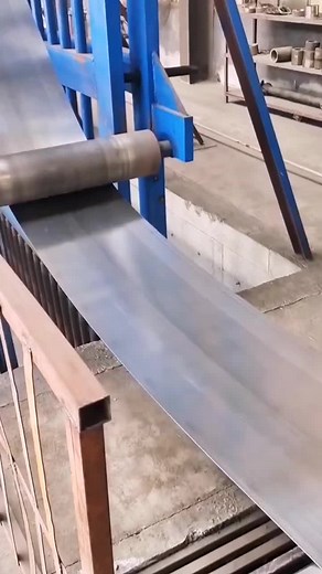 Steel Pipe Processing with Screw Conveyor