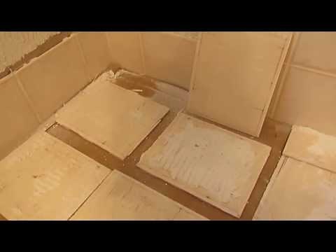 Wall tiles loose and fall off