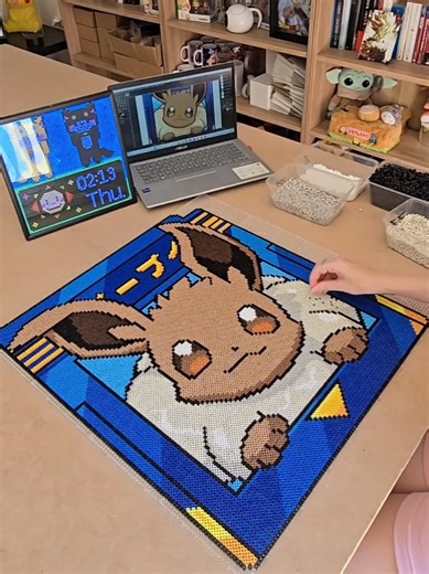 Pixel Art Eevee: cómo cobró vida el dibujo paso a paso