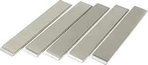 TSPROF - 5 Pieces Sharpening Set, Diamond Sharpening Stones on Blanks for Knife Blades, Diamond Stone Set for Novice and Advanced Users, Knife Sharpening Kit Must-Have