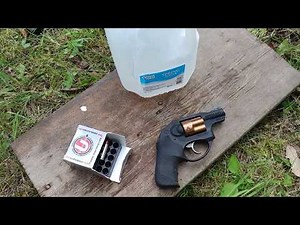 Part 2 Underwood Hard Cast Keith 158 grain 38 Special +P water and pine board penetration test