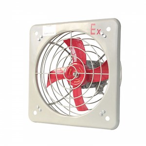 [Hot Item] Ex D Exhaust Fan Explosion Proof Exhaust Fan with Closing Blades in-Wall Exhaust Air Fan