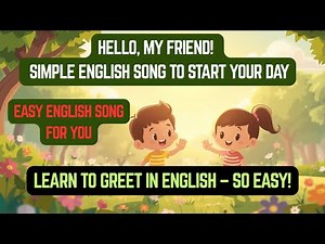 Hello, My Friend! – Simple English Song to Start Your Day