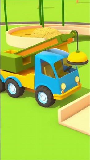 🏗️ Il Potente Camion Gru Completa la Strada! 🚧 Grandi Veicoli da Lavoro | Cartoni per Bambini