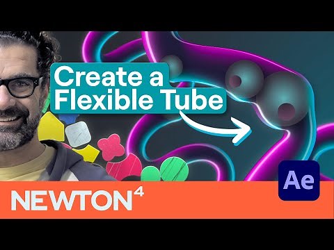 Animate a Flexible Tube using Newton in After Effects