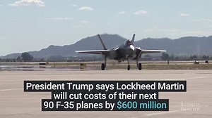 358K views · 211 shares | Donald J. Trump says he shaved $600M off America's most expensive weapons system. | Business Insider | Facebook