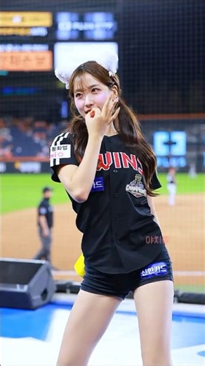 🐰🖤 누가 대전에 토끼 풀어 놨어! 🪞🕊️ 김태희 Kim Taehee 치어리더 아웃송 직캠 fancam