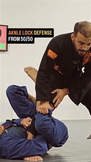 Ankle Lock Defense from 50/50