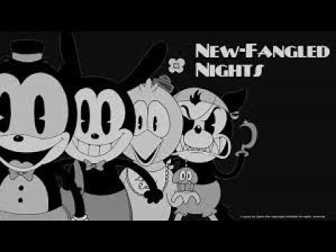 Five New-Fangled Nights Demo Walkthrough Night 1-2 + All Jumpscares