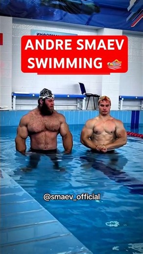 Andre Smaev 🏊 Russian Arnold #bodybuilding#bodybuildingmotivation#arnoldschwarzenegger#armwrestling