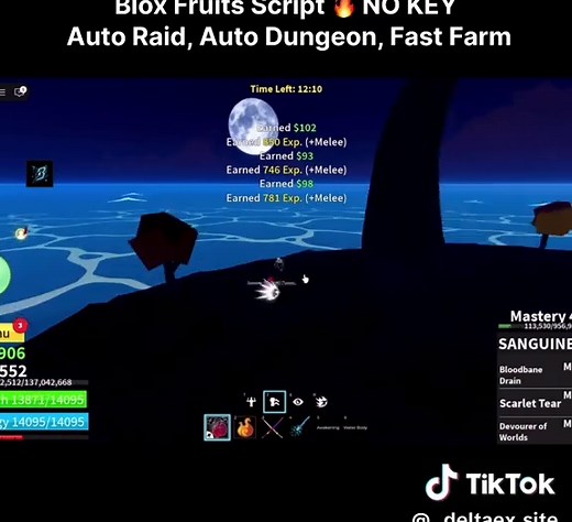 Blox Fruits Script Update 29: Auto Farm, Dungeon & Raid