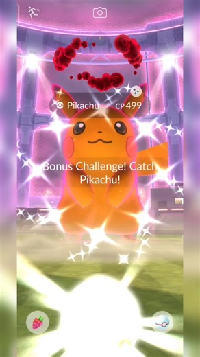 Shiny Dynamax Pikachu in Pokémon GO ⚡✨ Insane Catch! #shorts #pokemongo #shinypokemon #pikachu