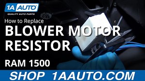 How to Replace Blower Motor Resistor 1994-2008 Dodge Ram