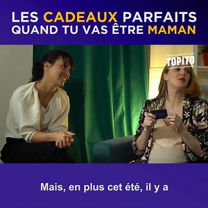 8.1M views · 1.1K reactions | Quand tu vas être maman on te fait plein de cadeaux, des utiles et des un peu moins... #BABYSHOWER avec Ju et Maud de Parlons peu mais Parlons, Olivia Moore et Sophie Garric ! | Topito Parents | Facebook