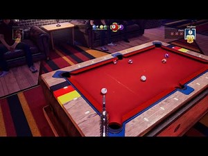 Pool Blitz First Game With Lion Stick