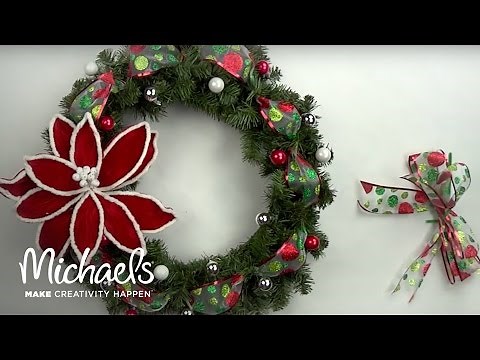 DIY Holiday Wreath | Michaels
