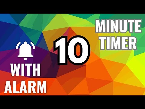GOOGLE COUNTDOWN TIMER - 10 minute Timer WITH ALARM and NO MUSIC