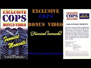 COPS Funniest Moments (96 VHS)