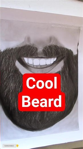 Insane Beard Drawing You Can’t Ignore! 🎨💥