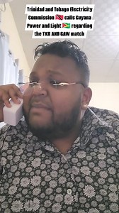 444K views · 6.6K reactions | Trinidad and Tobago Electricity Commission  calls Guyana Power and Light  regarding the TKR AND BR match! 藍藍藍 #trinidad #tobago #trinidadandtobago #trinitiktoker #boredteacher #stephon23 #guyana #plentywaterinthelight | Stephon Felmine Media | Facebook