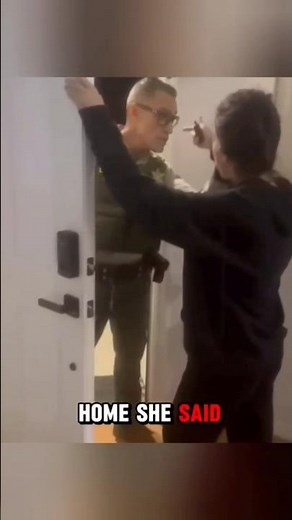 Trespassing Cop Steps Inside — Instantly Regrets It