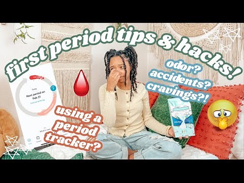 FIRST Period Tips and Hacks!| Girl Talk | just jordyn