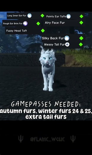Fur combos for you to use in WCUE | #wcue #cats #roblox #fypシ
