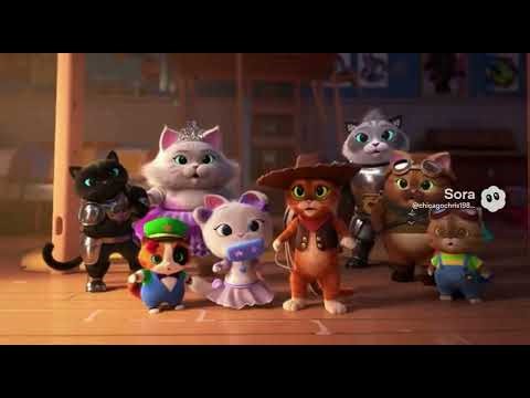 Toy Story Movie Preview But with cats