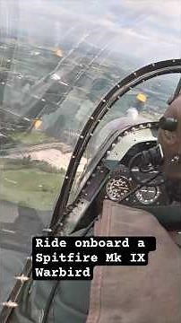 Supermarine Spitfire Flight | Cockpit view #warbird