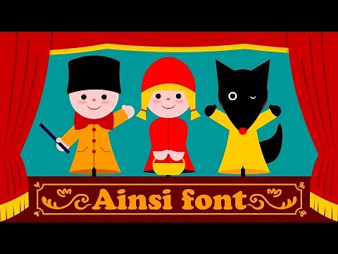 Ainsi font font font les petites marionnettes ❤️ comptines pour bébé avec paroles