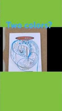 Sketch 2 colors #sketch #easyart #easydrawing