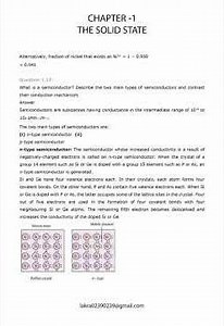 THE SOLID STATE EXERCISE SOLUTION; PACKING EFFICIENCY; AMORPHOUS SOLIDS; THREE DIMENSIONAL PACKING;