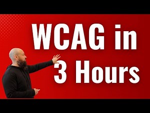 How to Learn WCAG 2.1 AA in as Little as 3 Hours... Even if You're a Beginner