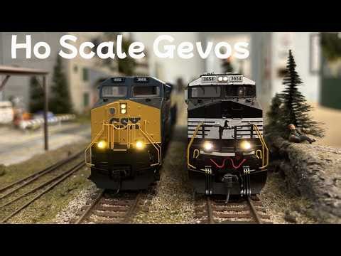 My Ho Scale Gevos On The OSMR Club Layout!
