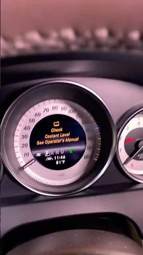 How to Ad Coolant Antifreeze #mercedes #cclass #eclass #sclass #ml #benz #short #viral #fyp #howto
