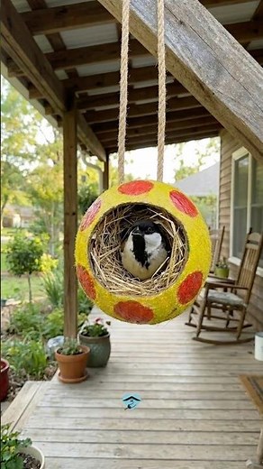 DIY Coconut Birdhouse for Your Backyard