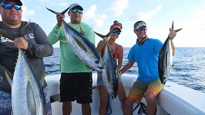 1.2K views · 76 reactions | Catch another NEW episode of “Livin the Dream” with Fishing with Luiza and I today at 6 & 3:30pm on the Sportsman Channel. Today we’ll be back in the Cayman Islands fishing, diving and just Livin the Dream!! Salt Life SeaDek Marine Nonskid Engel Coolers HI-SEAS ACR/Artex @C&H Lures Palomar Fishing AFW @Cayman Islands Angling Club #fishing #grandcayman #fishingwithluiza #captjimmynelson | Capt. Jimmy Nelson | Facebook