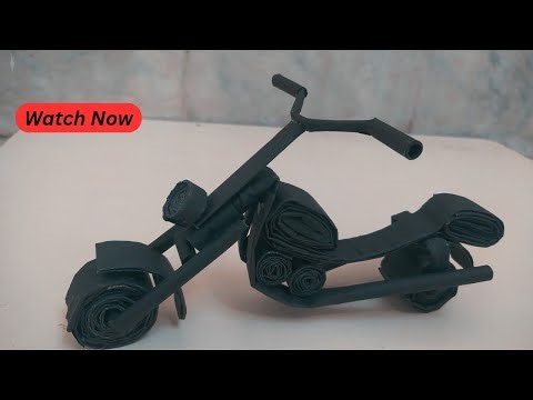 Heavy Bike | How to make a paper motorcycle | Paper bike no glue | MRM Arts & Crafts