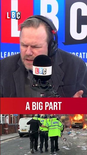 'Rioters weren't fuelled by far-right hate': James O'Brien reacts | LBC