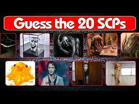 Guess the SCP Quiz (20 Most Popular SCPs)