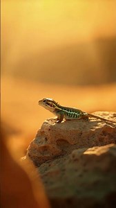 Tiny Lizard Soaking Up the Sun | Peaceful Nature Blink in 4K 🦎☀️