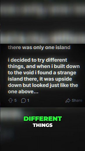 Original SkyBlock Map HIDES a Secret Upside Down Island!