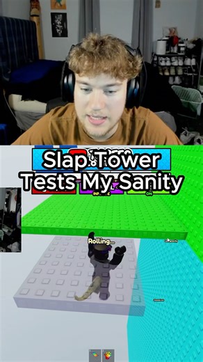 I can't do this😭 #tasee #roblox #slaptower #subscribe