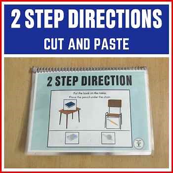Following 2 Step Directions Worksheets | March Following Directions