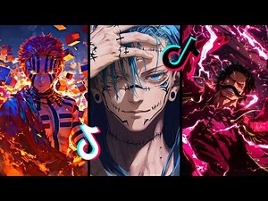 Anime Edit🍷Badass Anime🗿 Moments Tiktok compilation PART 47 in [4K]