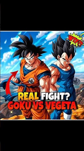 Goku vs Vegeta 😱🔥 Final Winner Revealed! #dragonball #shorts