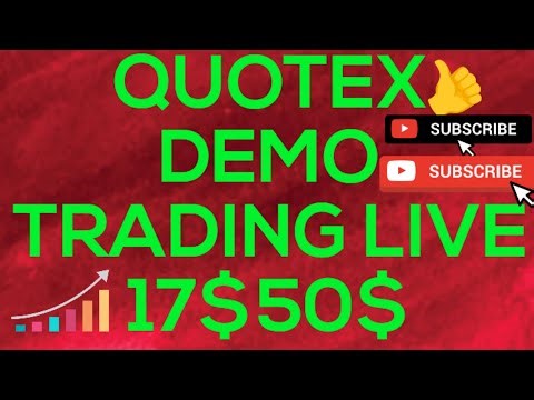 QUOTEX DEMO TRADING LIVE 17$50$ 04/04/2026