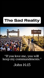 There are many who profess they believe in Jesus, but very few who obey His word. “Because narrow is the gate and difficult is the way which leads to life, and there are few who find it.” (Matt 7:14) #Jesus #Obedience | Robin Martyr