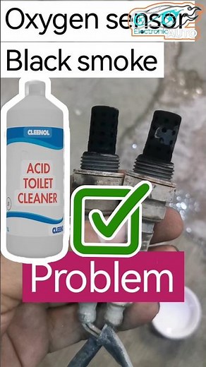 OXYGEN SENSOR CLEAN WITH TOILET CLEANER 100%#car