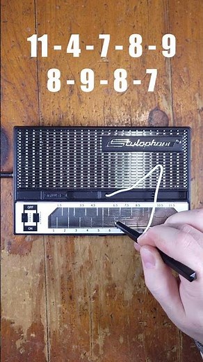 Undertale - Snowy / Stylophone Tutorial with Tabs #Undertale #Stylophone #Tabs